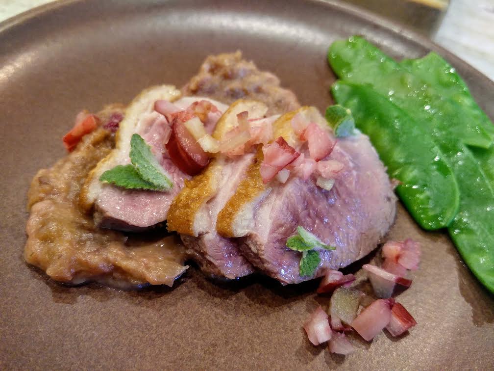 Slowcooked lamb shoulder with figs, herbs and pistachios Grow