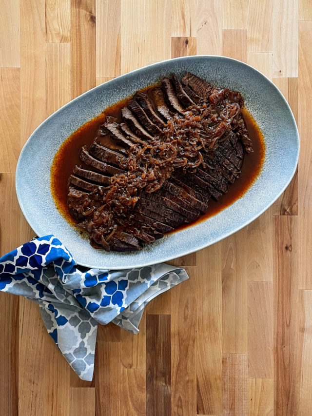 Tradition tastes good with this simple and delicious brisket recipe